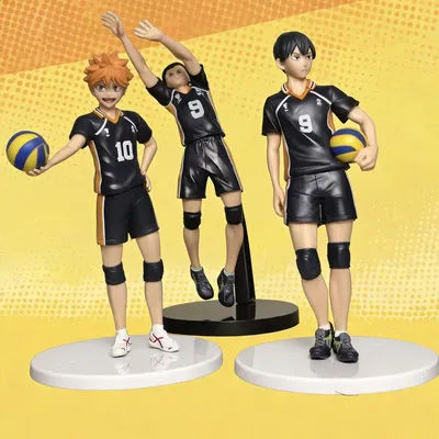 13cm 5.1 inch Anime Haikyu!! Gachapon Figures Pvc Statue Desktop Ornamen Collection Statue Model Decoration Room Desk Toys Gifts