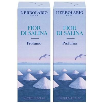 L`Erbolario Profumo Fior di Salina 2x50 ml Soluzione