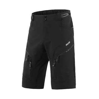 Arsuxeo Per uomo Pantaloncini MTB Pantaloncini da bici Bicicletta Pantaloncini Shorts larghi Vestibilità comoda Estate Mountain Bike MTB Ciclismo su strada Gli sport Asciugatura Rapida Cerniera