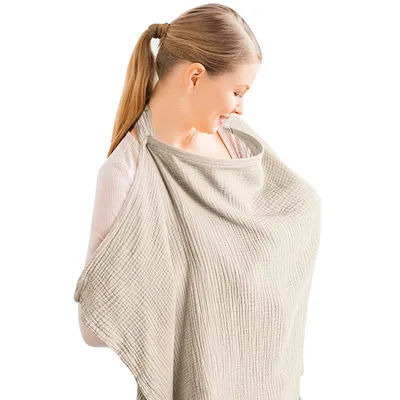 Mother outing maternity clothes nursing blanket breastfeeding baby cover cloth cotton feeding clinical apron woman
