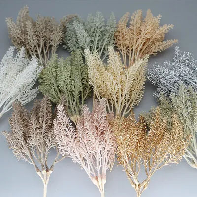1pcs Simulated plant wheat ears, DIY handmade flower garlands, candy boxes, decorations for weddings, parties, and festivals