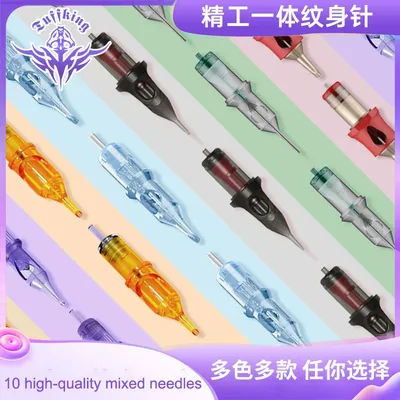 10 tattoo mixed needles, one needle set, high-quality tattoo needles, disposable needles, tattoo equipment