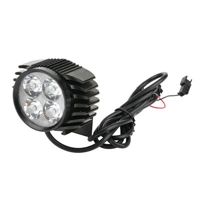 Headlight 12-80V 2 In 1 Horn For Kugoo M4 Pro Electric Scooter Bicycle Lights Night Safety Warn Lamp Replacement Parts