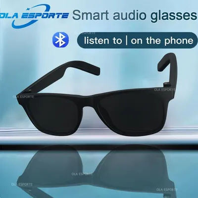 Nouveaux hommes lunettes intelligentes femmes Bluetooth lunettes voix appel contrôle musique UV lunettes de soleil polarisées casque lunettes homme 2025