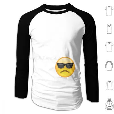 Triste lunettes de soleil sweat à capuche coton à manches longues lunettes de soleil Tumblr visage jaune petit Design triste Cool