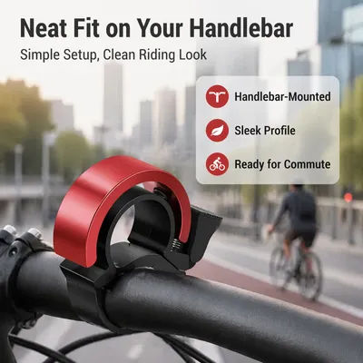 Bicycle Bell MTB Bicycle Horn Alloy Bike Ring Sound Beep Timbre Alarm …Cycling Handlebar Bicycle Call Bicycle Accessories