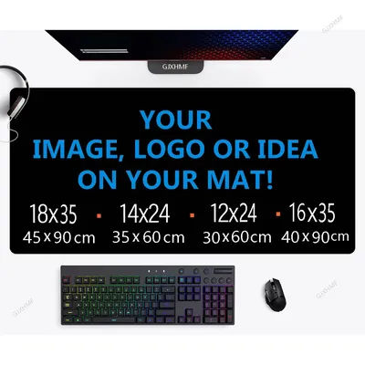 Personnalisez votre tapis de souris Playmat 600x350, tapis de bureau de jeu sur table à image personnalisée, tapis de jeu personnalisé impression HD, cadeaux personnalisés