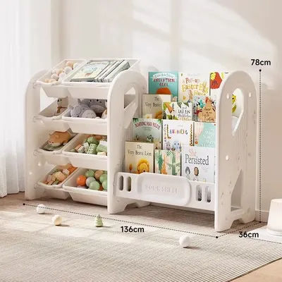 Bookshelf Kids Toy Storage Children's Bookcases Bookcase Child Library Songmics Bookshops Book Shelf Shelves Room Furniture Baby