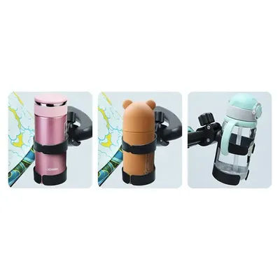 Sturdy Universal Stroller Cup Holder Keep Your Baby Stroller and Bike Hydrated Adjustable and Versatile