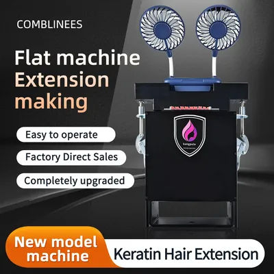 keratin k tip extension tool kit k-tip machine Flat plate hair extension manufacturing machine pro