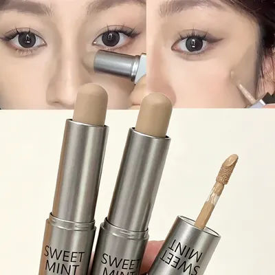 2-in-1 Contour Stick Cream & Liquid Nose Shadow Moisturizing Silky Matte Face Shaping Concealer Shadow Contouring Cosmetic