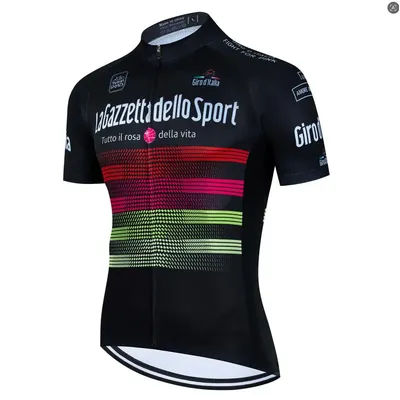 New Girod'Italia Cycling Jersey 6 Colour Cycling Racing Tops Short Sleeve Bike Jersey Road Cycling Shirts Summer Bicycle Jerseys