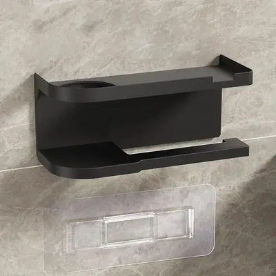 Toilet Paper Holder Plastic Storage Rack Kitchen Towel Placement Of Seasoning Bottles Bathroom Wall Roll Of Paper Phone Storage