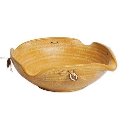 Ashanti Honor,'Hand Made Ceramic Centerpiece'