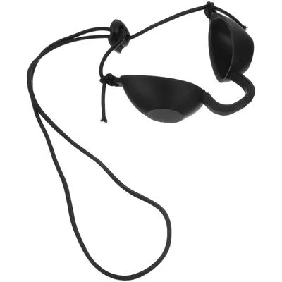 Lunettes de lit de bronzage flexibles, lunettes de bronzage individuelles, lampe UV, lumière LED, noir, 1 pièce