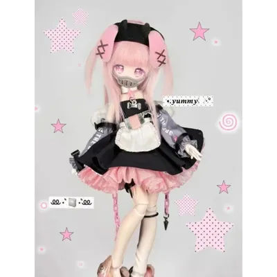 Inedible Dolls Lovely Kwaidan Series 1/8 Bjd Blind Box Mystery Box Action Anime Figures Dolls Kawaii Toys Gift Figure Toy