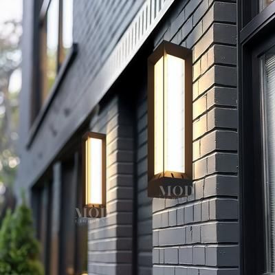 Haven | Modern Outdoor Sconce | Non-solar / Warm White (3000k) | MOD LIGHTING
