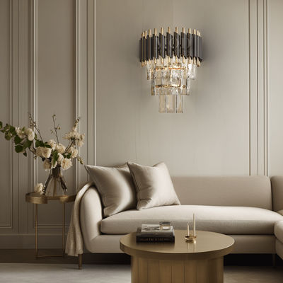 Onyx Sconce | Crystal Wall Sconce | Warm White (3000k) | MOD LIGHTING