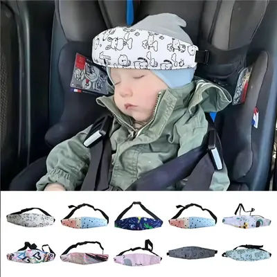 Baby Head Restraint Head Support Band Infant Baby Car Seat Head Auto Sleeping Headrest Support Baby Saftey