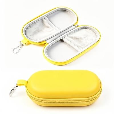 2 custodie per occhiali a doppio strato, scatola rigida per occhiali da sole con chiusura a clip e cerniera, porta occhiali a doppio scomparto per uomo e donna, ideale per viaggi, lettura e