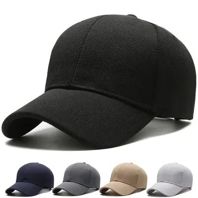 Casquette de Baseball Simple en tissu d'ananas pour hommes et femmes, chapeau pare-soleil décontracté à la mode, casquette à bec de canard, grande couverture de tête