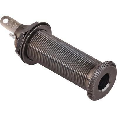 MEC Closed Stereo Jack Socket BL