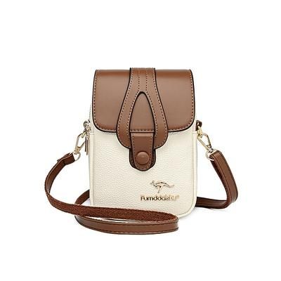 Borsa a tracolla da donna in similpelle multicolore per cellulare, con tracolla regolabile e mini borsa a spalla multi-scomparto, ideale per viaggi, vacanze, shopping, passeggiate e uso quotidiano.