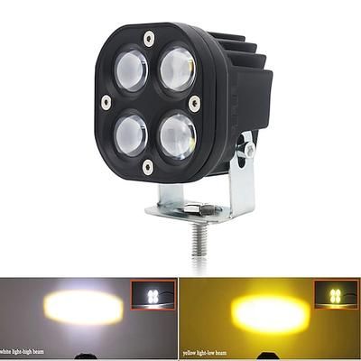 Luci di guida fuoristrada a LED da 40 W, spot da 3 pollici, impermeabili, fendinebbia, lampade da lavoro per fuoristrada, auto, camion, ATV, UTV, SUV, barche, moto