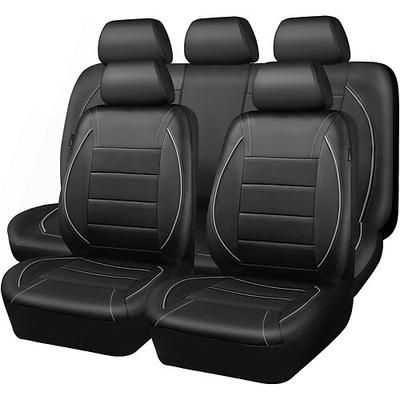 9 pezzi coprisedili per auto per set completo morbido resistente universale adatto per auto passeggeri / SUV / auto