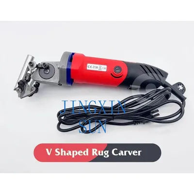 Electric Carpet Vshape Carving Tool Rug Machine Scissors
