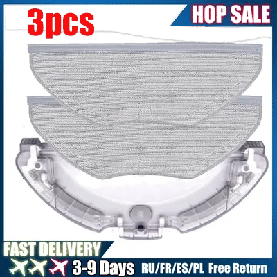 Mop Cloth Bracket Parts for Xiaomi Mijia G1 MJSTG1 Mi Robot Vacuum-Mop Essential Vacuum Cleaner Mop Rags 100 new