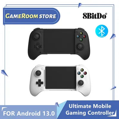 8BitDo Ultimate Mobile Gaming Controller Bluetooth Gamepad Fits Mobile Devices Ranging from 100mm to 170mm in Length Android 9.0