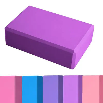 EVA Gym Blocks Foam Brick Training Exercise Fitness Set Tool Yoga Bolster Pillow Cushion Stretching Body Shaping Yoga Blocks