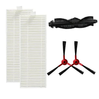 Accessories Kit For 360 C50 Robot Vacuum Cleaner Main Brush Filter Side Brush For Household Supplies Cleaning Vacuum Parts