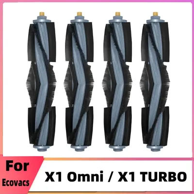 Main Brushes For Ecovacs Deebot X1 OMNI T10 Turbo Robot Vacuum Cleaner Side Brush Replacement Accessories Spare Parts