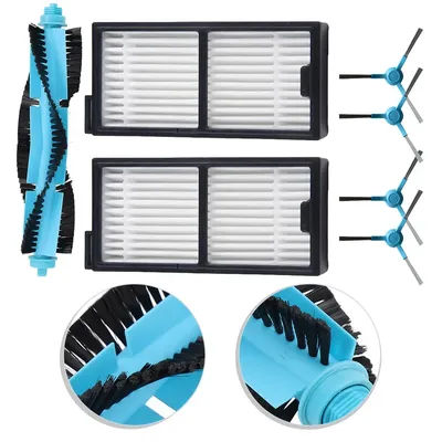 Main Side Brush Filter Kit For Conga 5090 6090 7090 Brush Filter Robot Vacuum Cleaners Home Appliance Accessories