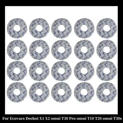 Ecovacs Deebot X1 X2 Omni T30 Pro T10 T20 T30s Combo Robot Vacuum Cleaner Mop Cloth Compatible Accessories Parts