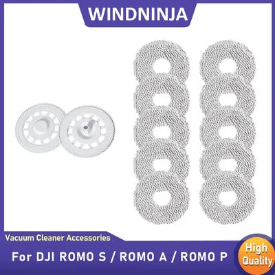 For DJI ROMO S / ROMO A / ROMO P Robot Vacuum Cleaner Replacement Spare Parts Accessories Mop Holder Bracket Mop Cloths