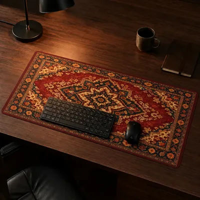 Tapis de souris gamer tapis persan XL grand format personnalisé nouveau tapis de souris XXL tapis de souris antidérapant pour bureau