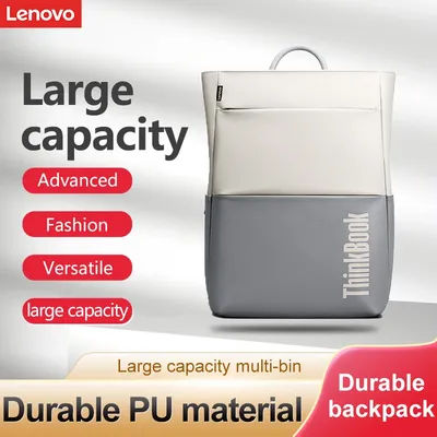 Sacoche pour ordinateur portable Lenovo Thinkbooktb530-B Casual Business Sac à dos Gris 15.6 pouces