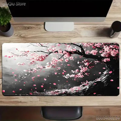 Grand tapis de souris japonais sakura, 1 pièce, tapis d'ordinateur, tapis de bureau, tapis de clavier, tapis de table de jeu pour bureau