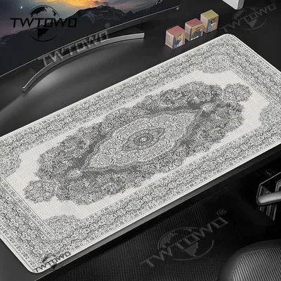 Tapis persan tapis de souris Gamer impression demande nouveau grand tapis de souris pour la maison XXL tapis de souris en caoutchouc naturel tapis de bureau tapis de souris