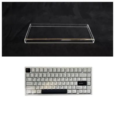 Couverture anti-poussière pour clavier mécanique Rainy75, couverture en acrylique transparente, protection contre la poussière
