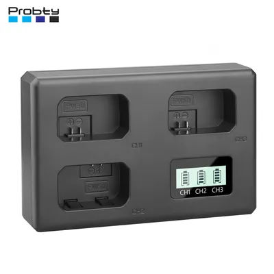 NP-FW50 NPFW50 chargeur de batterie 3 emplacements chargeur pour Sony Alpha ZV-E10 A6400 A6500 A6300 A6000 A7 A7R A7RII A7II A7SII A7S A7RII