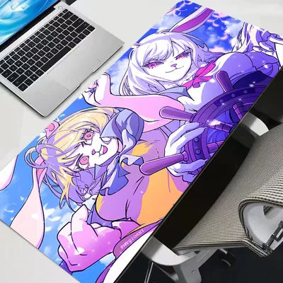 Tapis de souris One Piece Carrot XXL, grand tapis de souris pour PC, ordinateur, gamer, accessoires de jeu Kawaii, tapis de bureau pour clavier, tapis de table