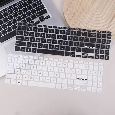 1pc peau de couverture de clavier pour Vivobook 16 M1605 F1504 X1504ZA X1504VA X1504Z X1504V peau de couverture de clavier d'ordinateur portable en Silicone