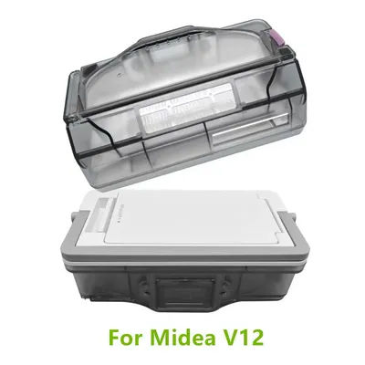 1PC Dust Box Dust Collecting Box For Midea V12 Robot Vacuum Cleaner Parts