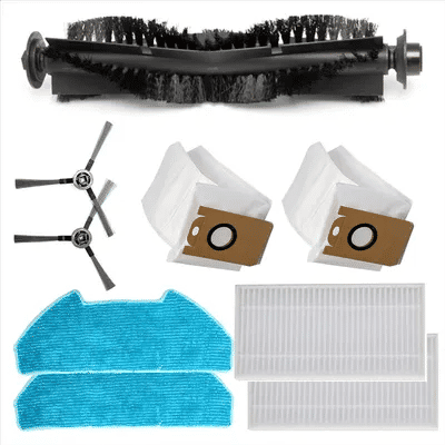 A67Z Household Accessories Kit For Redkey R10 Robot Vacuum- Replacement Filter Mop Cloth Dust Bag Side Brush Appliance Parts