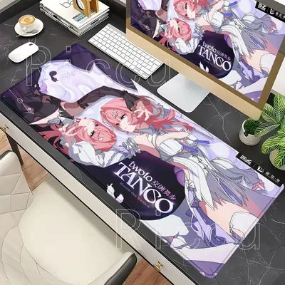 Grand tapis de souris Remielle Dan Zenless Zone Zero ZZZ pour le gaming et le bureau, tapis de souris Overlock, base antidérapante, impression HD, tapis de bureau