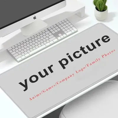 Tapis de Souris Personnalisé et Sur Mesure, Grand Tapis de Jeu DIY, Tapis de Bureau pour Ordinateur et Clavier